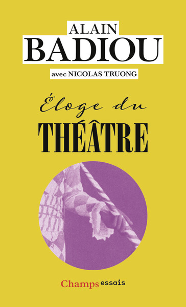Image de Éloge du théâtre