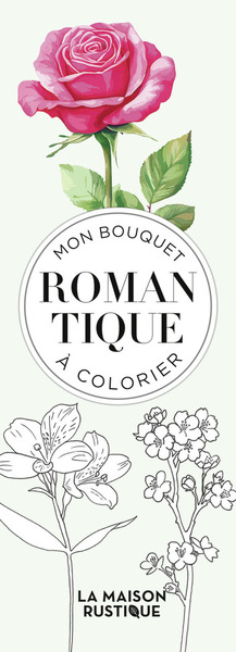 Image de Mon bouquet romantique à colorier