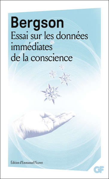 Image de Essai sur les données immédiates de la conscience