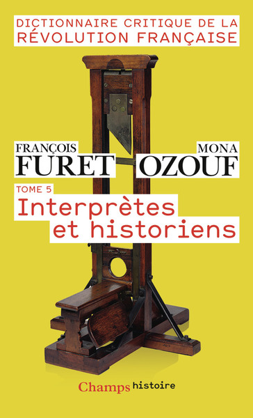 Image de Dictionnaire critique de la Révolution française