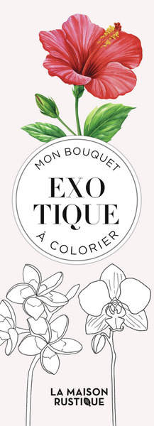 Image de Mon bouquet exotique à colorier