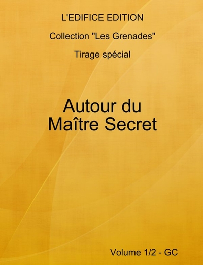 Picture of Autour du Maître Secret - Vol. 1/2 - GQ