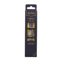 Image de Crayons HARRY POTTER Maisons de Poudlard PACK DE 4