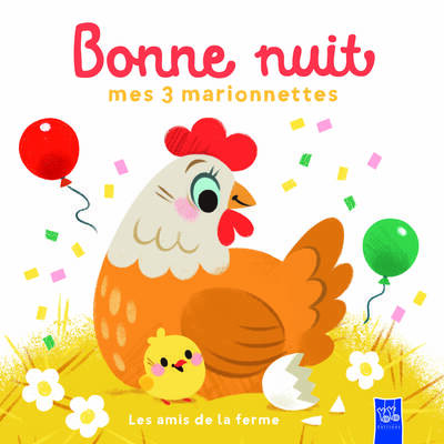 Image de Les amis de la ferme - Bonne nuit mes 3 marionnettes