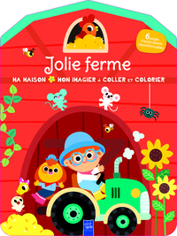 Picture of La jolie ferme - coller colorier