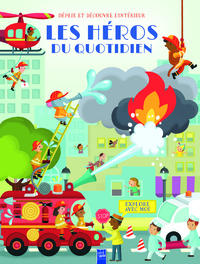 Picture of Les héros du quotidien - Déplie et découvre l'intérieur