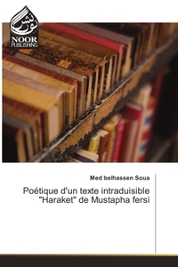 Image de Poétique d'un texte intraduisible "Haraket" de Mustapha fersi