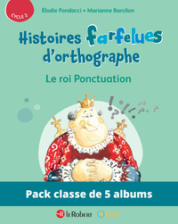 Picture of Pack de 5 ex Histoires farfelues d'orthographe - Le roi ponctuation