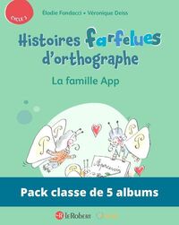 Picture of Pack de 5 ex Histoires farfelues d'orthographe - La famille APP