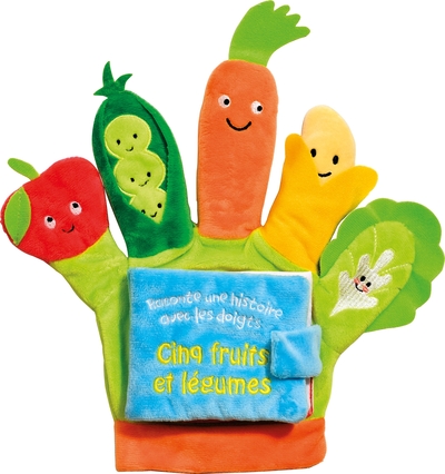 Picture of Cinq fruits et légumes-Livre gant