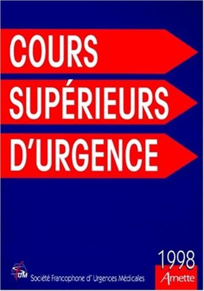 Picture of COURS SUPERIEURS D URGENCES