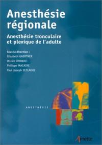 Image de ANESTHESIE REGIONALE