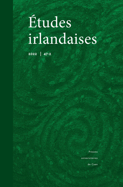 Image de Études irlandaises, n° 47-2/2022