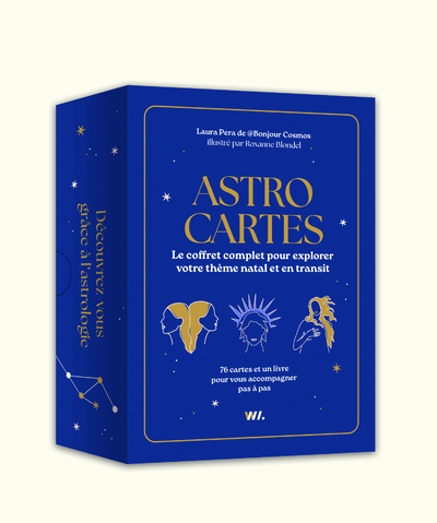 Picture of Astro cartes - Le coffret complet pour explorer votre thème natale en transit