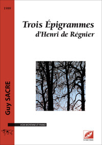 Picture of Trois Épigrammes d’Henri de Régnier