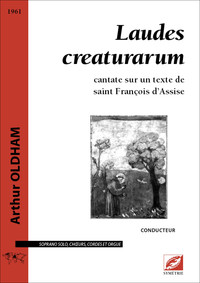 Picture of Laudes creaturarum (conducteur)