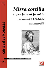 Picture of Missa cortilla super fa re ut fa sol la