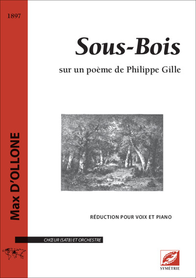 Picture of Sous-Bois (réduction pour voix et piano)