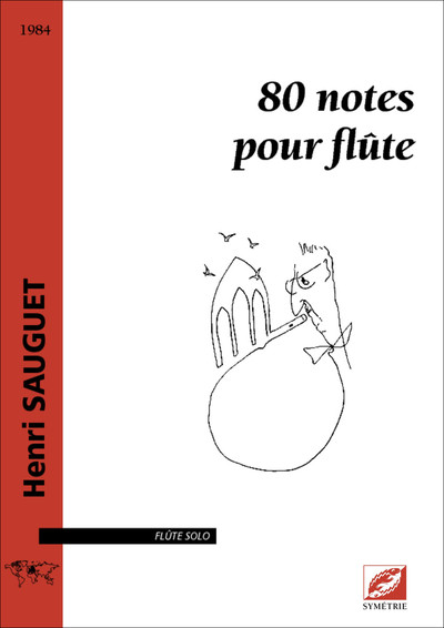 Image de 80 notes pour flûte