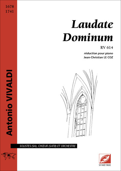 Image de Laudate Dominum (réduction pour voix et piano)