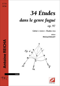 Image de 34 Études dans le genre fugué op. 97
