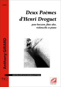 Image de Deux Poèmes d’Henri Droguet