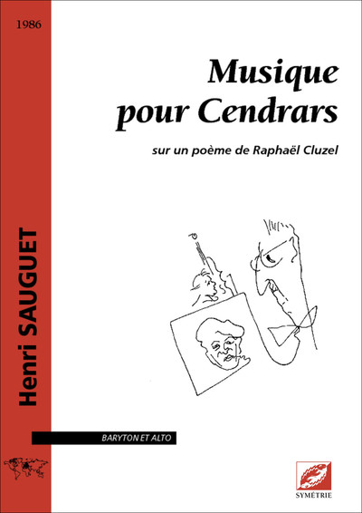Image de Musique pour Cendrars sur un poème de Raphaël Cluzel