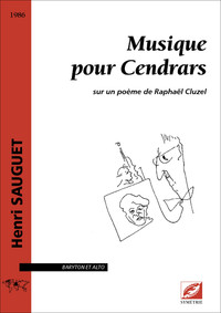 Image de Musique pour Cendrars sur un poème de Raphaël Cluzel
