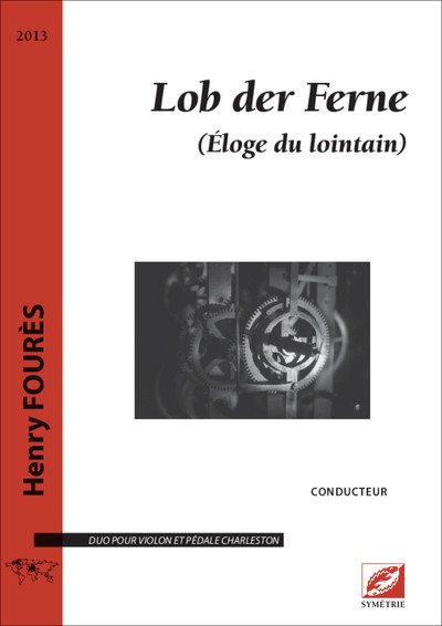 Picture of Lob der Ferne (version pour violon, conducteur)