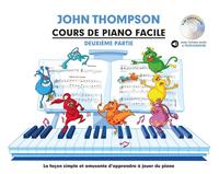 Image de JOHN THOMPSON : COURS DE PIANO FACILE - DEUXIEME PARTIE - RECUEIL + CD + ENREGISTREMENT(S) EN LIGNE