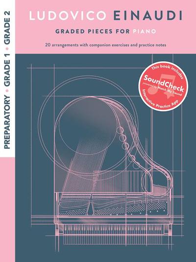 Image de LUDOVICO EINAUDI : GRADED PIECES FOR PIANO - PREPARATORY TO GRADE 2