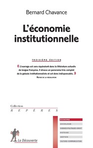 Image de L'économie institutionnelle 3e édition