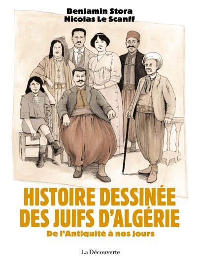 Image de Histoire dessinée des Juifs d'Algérie :de l'Antiquité à nos jours
