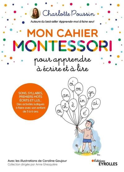 Image de Mon cahier Montessori pour apprendre à écrire et à lire