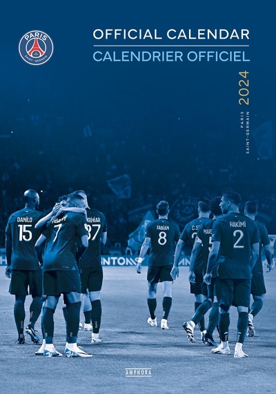 Picture of Calendrier officiel Paris Saint-Germain 2024