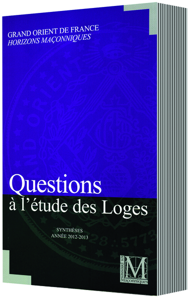 Picture of QUESTIONS À L’ÉTUDE DES LOGES