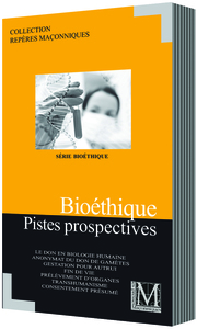 Picture of BIOÉTHIQUE : PISTES PROSPECTIVES