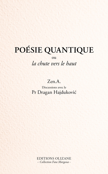 Image de Poésie quantique ou la chute vers le haut