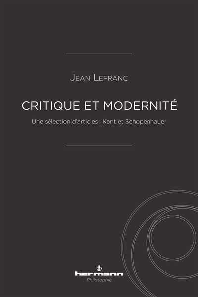 Picture of Critique et modernité