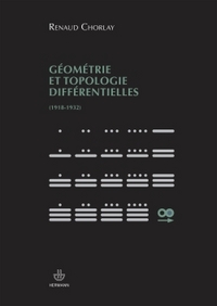 Picture of Géométrie et topologie différentielles (1918-1932)