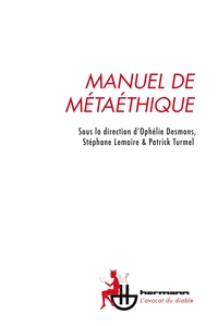 Image de Manuel de métaéthique