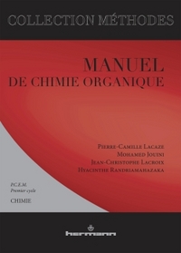 Picture of Manuel de chimie organique