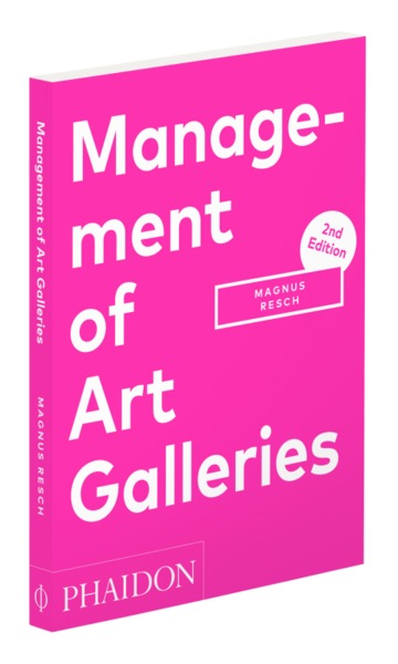 Image de MANAGEMENT OF ART GALLERIES
