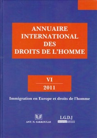 Picture of ANNUAIRE INTERNATIONAL DES DROITS DE L'HOMME - VI 2011