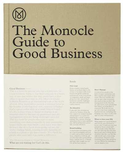 Picture of The monocle guide to good business /anglais