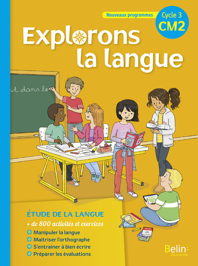 Image de Explorons la langue CM2 - manuel élève