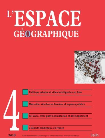 Image de L'Espace géographique n° 4-2018