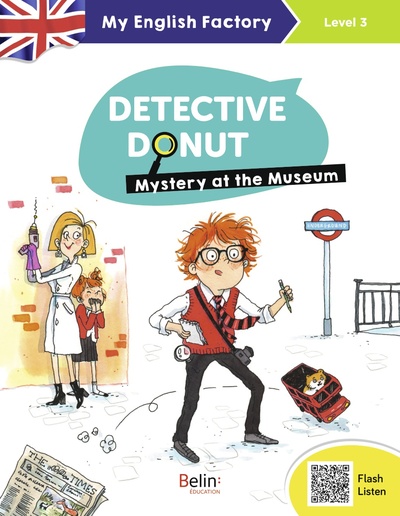 Picture of My English Factory – Detective Donut 1. Mystery at the Museum (Level 3)