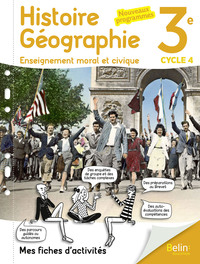 Picture of Histoire Géographie EMC 3e 2017 Mes fiches d'activités