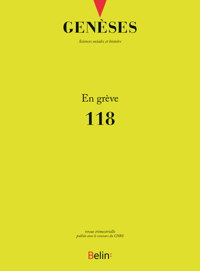 Picture of GENESES, n° 118 (2020-1)
